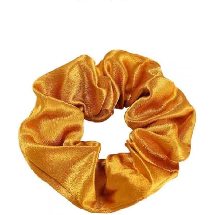 Set of 6 Soft Satin Hair Erasers for Women and Girls Soft Hair Erasers, Anti Tangle Elasticity, Strong Hold, Superior Comfort and Elegant Silky Touch for All Styles - Image 1
